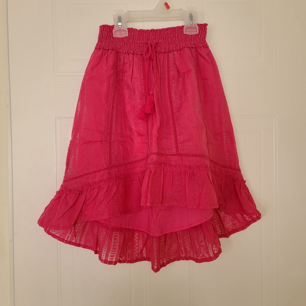 Aeropostale High Low Skirt. Colour Pink. Size XS.